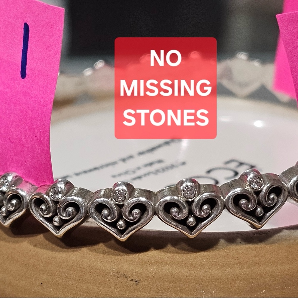 Brighton Acazar Heart Bangle Bracelet - Picture 12 of 16